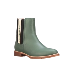 All-Weather Ladies Garden Boot :: Military Green + Black 12 All-Weather Ladies Garden Boot :: Military Green + Black -Lucchese shop 64002 ANGLE