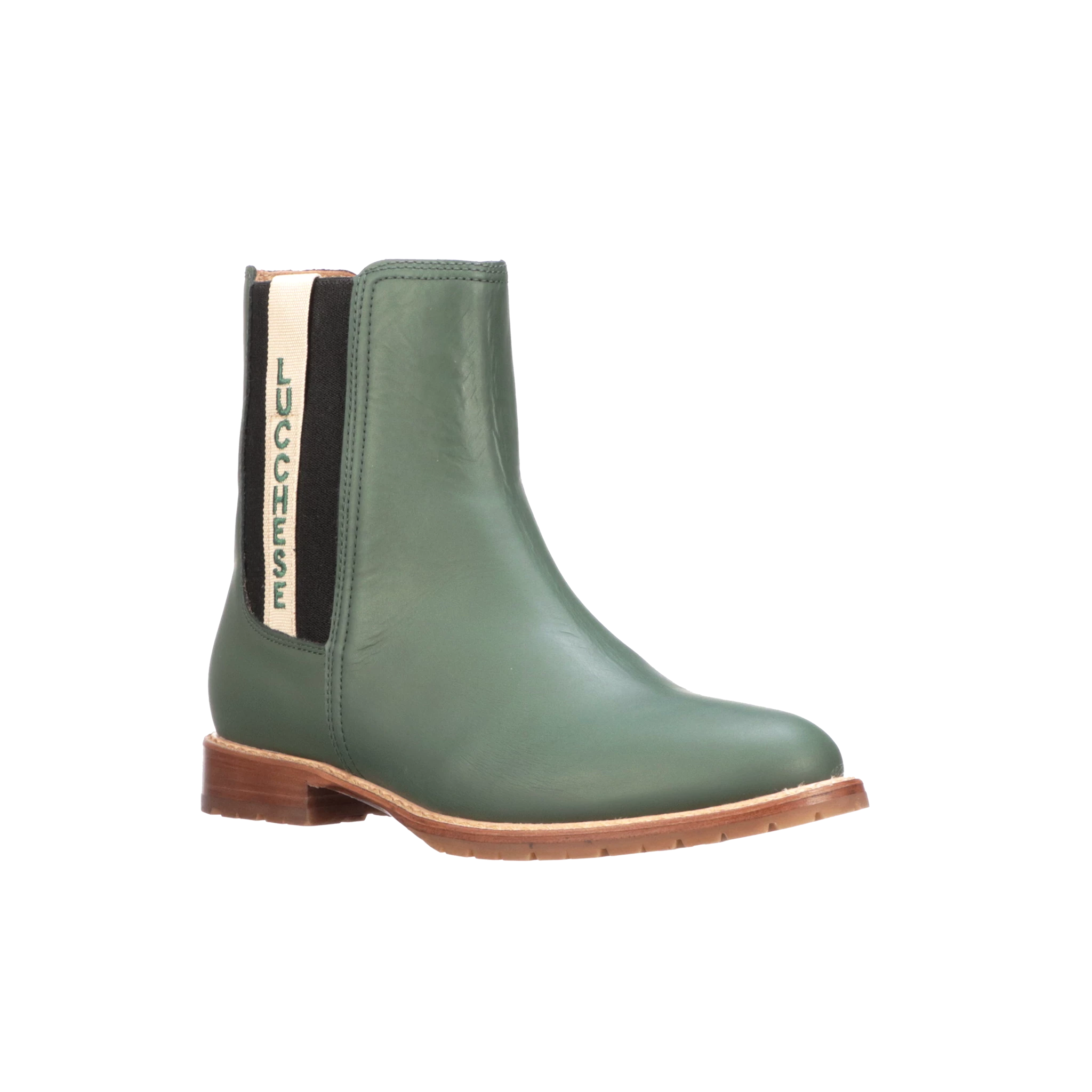 All-Weather Ladies Garden Boot :: Military Green + Black 6 All-Weather Ladies Garden Boot :: Military Green + Black - Image 6