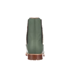 All-Weather Ladies Garden Boot :: Military Green + Black 10 All-Weather Ladies Garden Boot :: Military Green + Black -Lucchese shop 64002 BACK