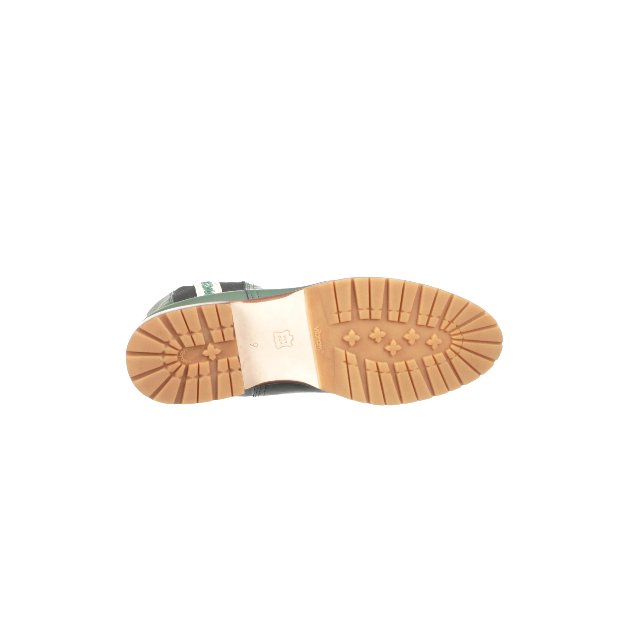 All-Weather Ladies Garden Boot :: Military Green + Black 5 All-Weather Ladies Garden Boot :: Military Green + Black - Image 5