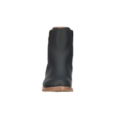 All-Weather Ladies Garden Boot :: Navy + Black -Lucchese shop 64003 FRONT