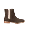 Suede Garden Boot :: Brown