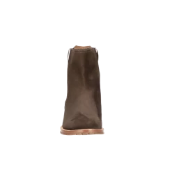 Suede Garden Boot :: Brown -Lucchese shop 64013 FRONT Custom