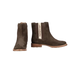 Suede Garden Boot :: Brown -Lucchese shop 64013 PAIR Custom