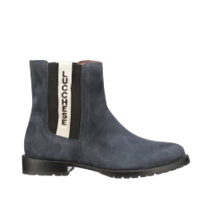 Suede Garden Boot :: Navy