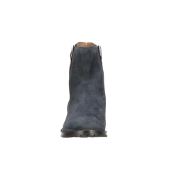 Suede Garden Boot :: Navy -Lucchese shop 64014 FRONT