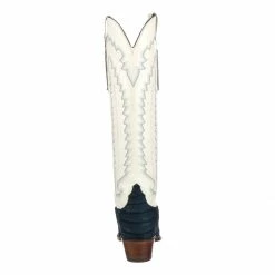 Priscilla Exotic :: Navy + Cream -Lucchese shop GY404504 BACK