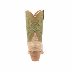 Dale Exotic :: Glitz Cream/Sage -Lucchese shop GY4056S52F BACK