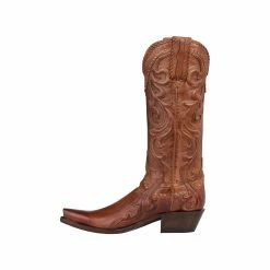 Saratoga :: Cognac -Lucchese shop GY4501.S54 LeftProfile 2