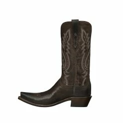 Cassidy :: Chocolate + Beige -Lucchese shop M5002.S54 LeftProfile