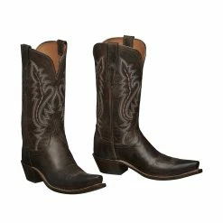 Cassidy :: Chocolate + Beige -Lucchese shop M5002.S54 Pair