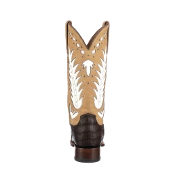 Lantana :: Chocolate/Tan 8 Lantana :: Chocolate/Tan -Lucchese shop M5835WF BACK