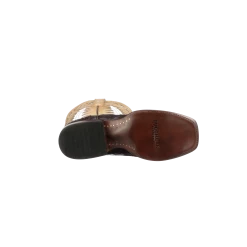 Lantana :: Chocolate/Tan 7 Lantana :: Chocolate/Tan -Lucchese shop M5835WF SOLE