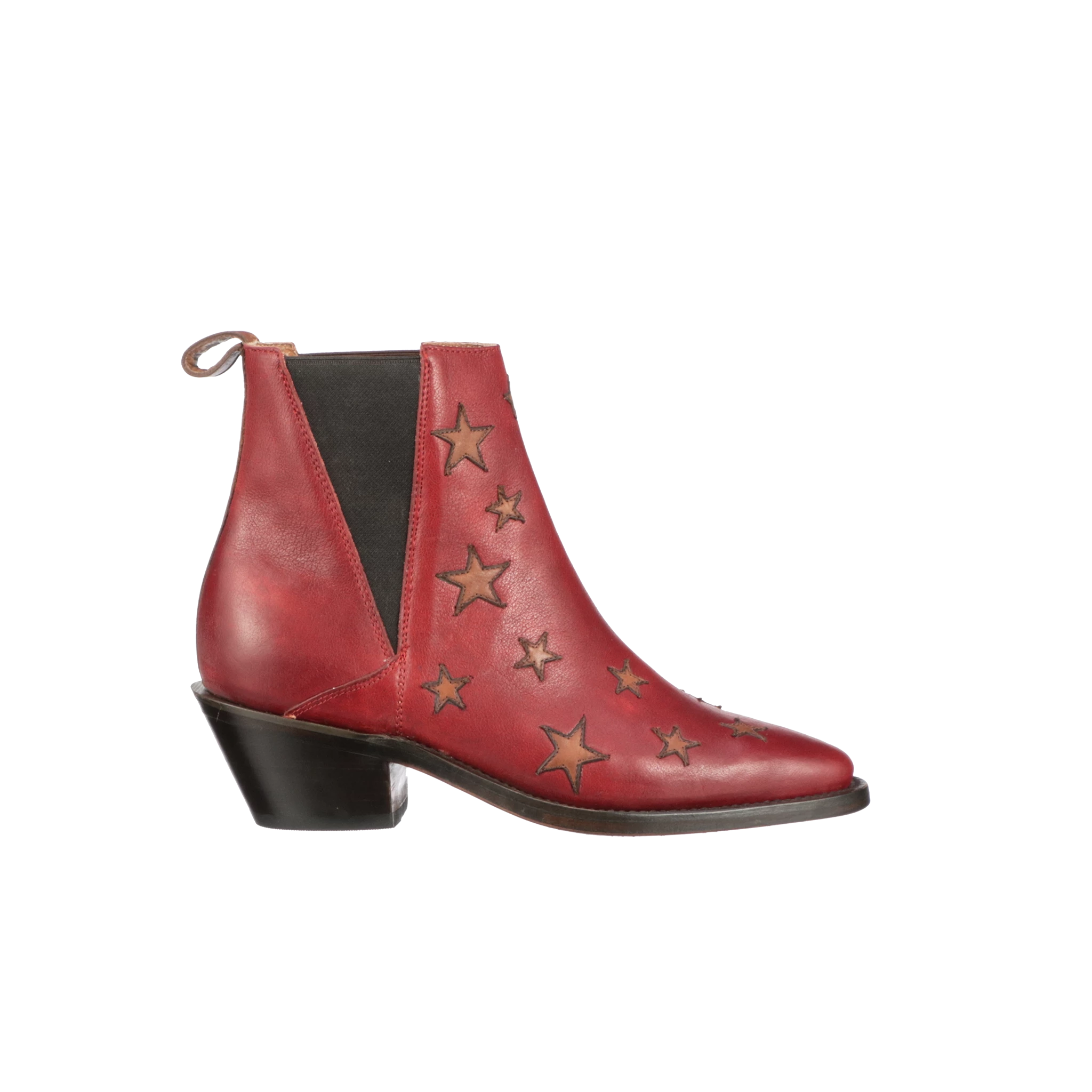 Estrella Chelsea :: Red + Tan 2 Estrella Chelsea :: Red + Tan - Image 2