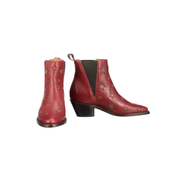 Estrella Chelsea :: Red + Tan