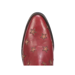 Estrella Chelsea :: Red + Tan 9 Estrella Chelsea :: Red + Tan -Lucchese shop M6062 VAMP