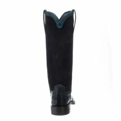 Torero Straight Roper :: Ocean Blue + Captain Blue Suede 11 Torero Straight Roper :: Ocean Blue + Captain Blue Suede -Lucchese shop N4951.C2 Back