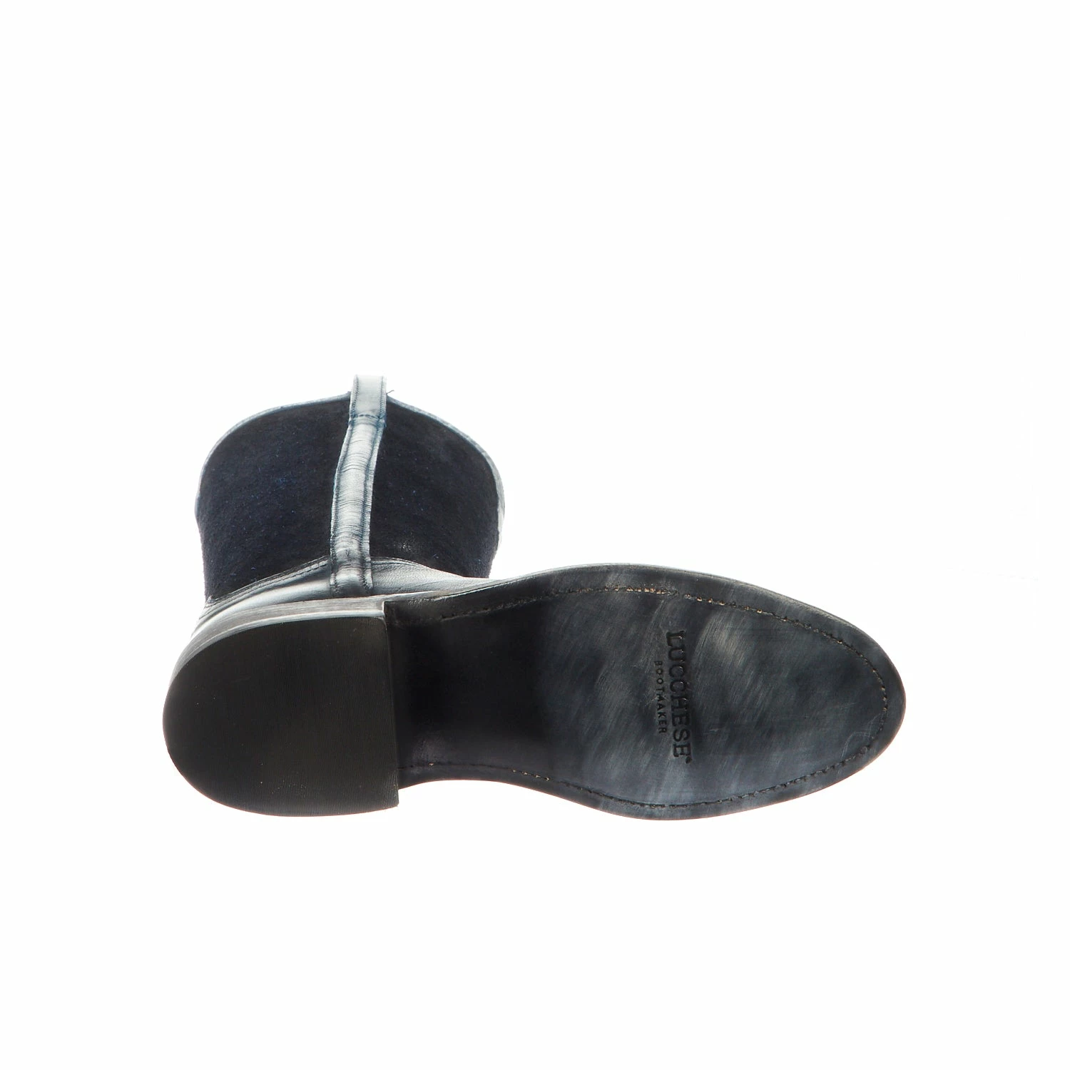 Torero Straight Roper :: Ocean Blue + Captain Blue Suede 4 Torero Straight Roper :: Ocean Blue + Captain Blue Suede - Image 4