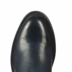 Torero Straight Roper :: Ocean Blue + Captain Blue Suede 8 Torero Straight Roper :: Ocean Blue + Captain Blue Suede -Lucchese shop N4951.C2 Toe