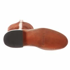 Torero Straight Roper :: Brandy/Mayan Red -Lucchese shop N4952C SOLE