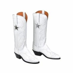 Gina :: White -Lucchese shop NV4009.J4 Pair